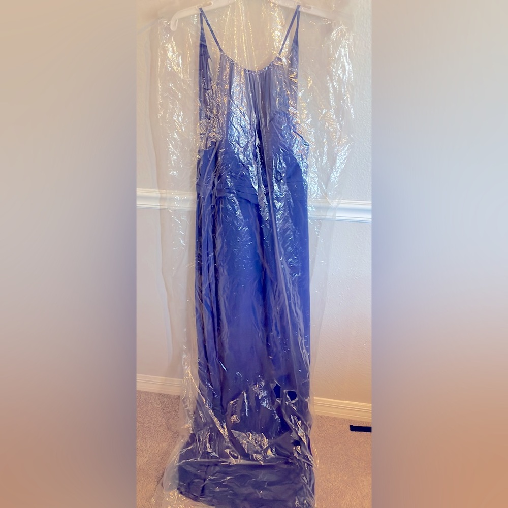 Long Blue Prom/Homecoming Dress